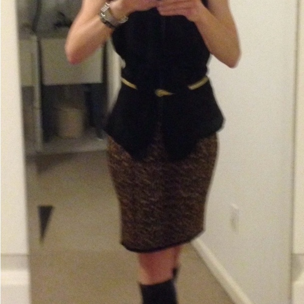 Cache leopard double zip skirt - Picture 9 of 10